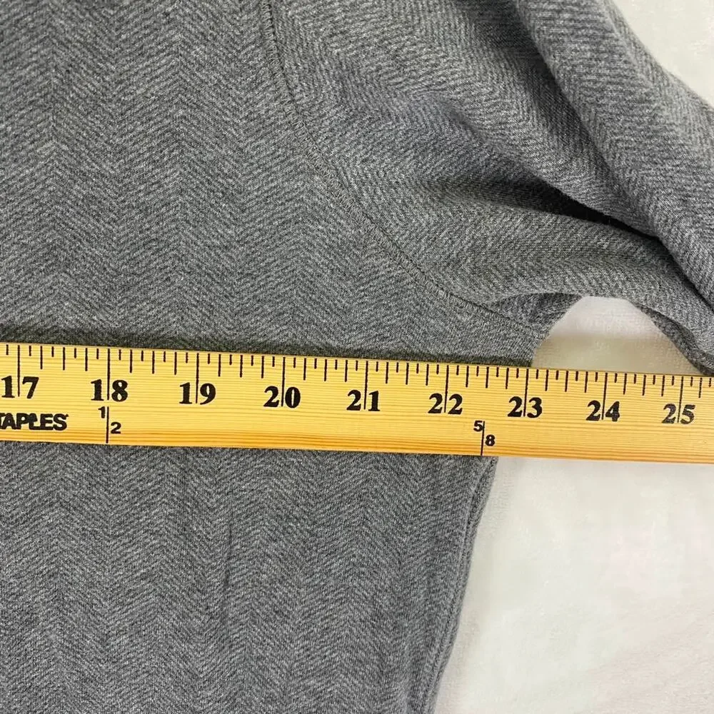 Polo Ralph Lauren Men's Gray Long Sleeve Quarter Zip Pullover Sz M